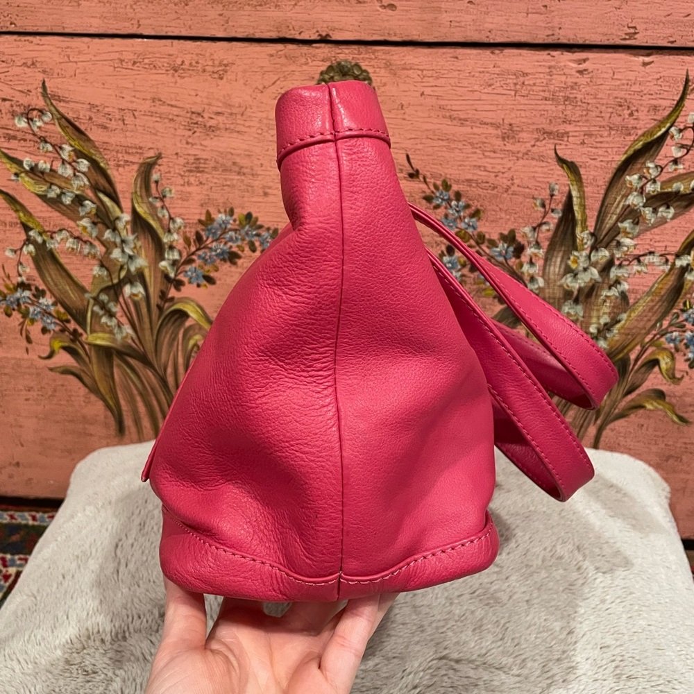 See By Chloé Hot Pink Leather Tote Shoulder Bag - Picture 5 of 13